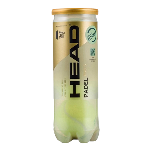 HEAD PADEL PRO S | Bote De 3 Pelotas