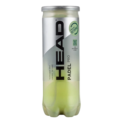 HEAD HEAD PRO | Bote De 3 Pelotas